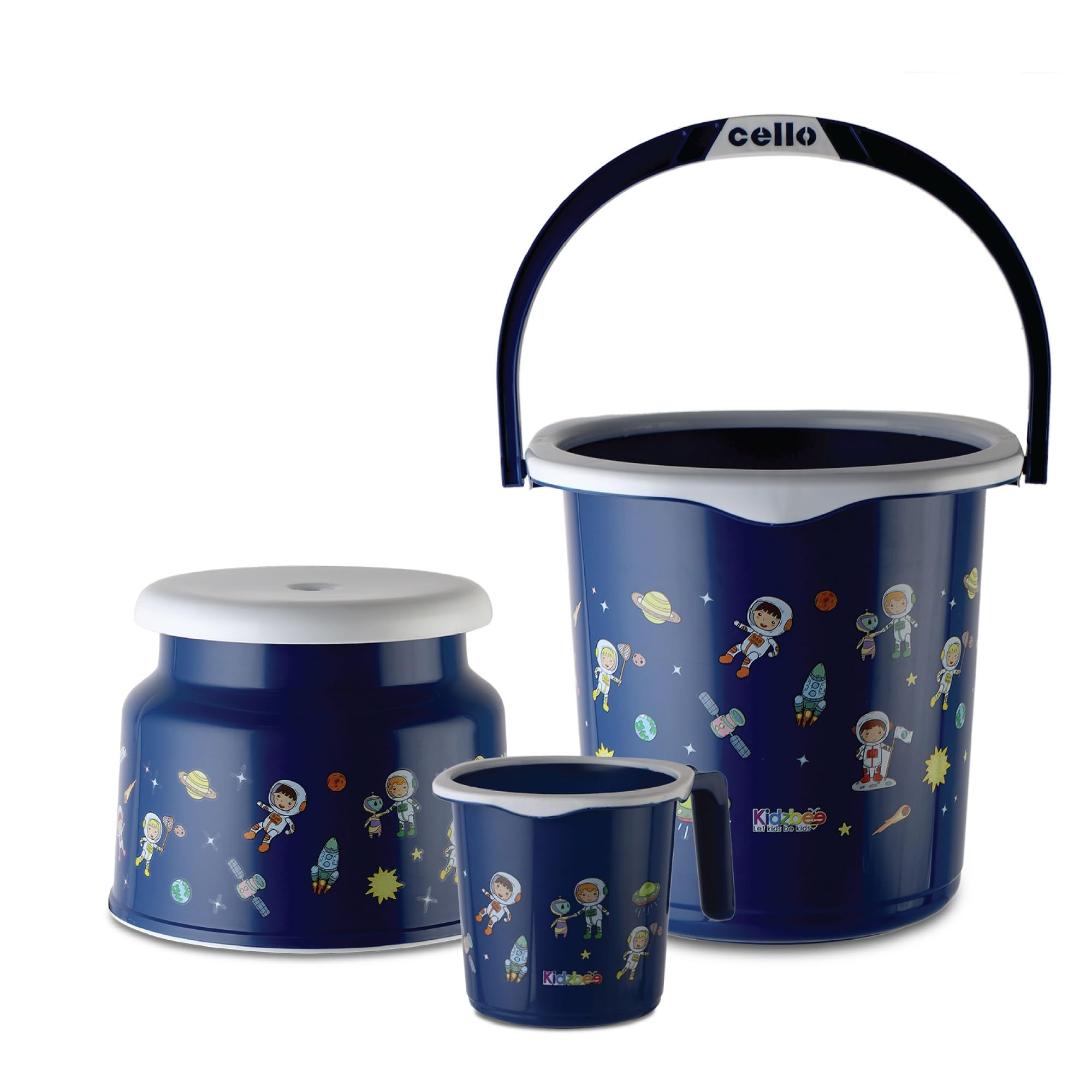 Cello Kidzbee Cosmic Explorer Splash Bathroom Set